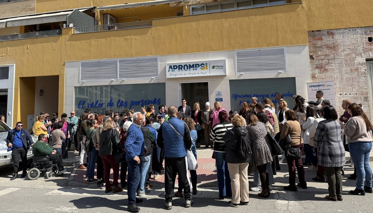 Los usuarios de APROMPSI en Alcalá la Real ya tienen nueva sede