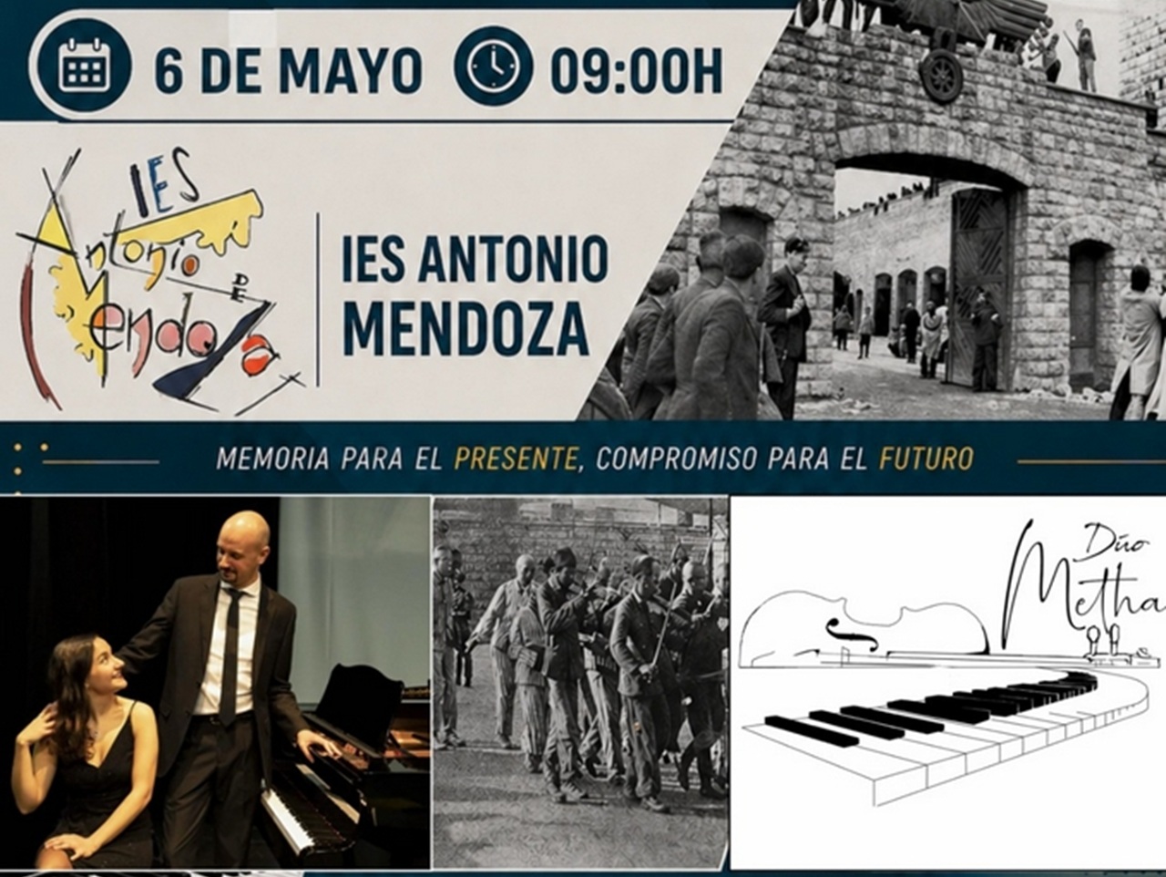 Acto en memoria de las víctimas españolas del nazismo en centros educativos de la Sierra Sur
