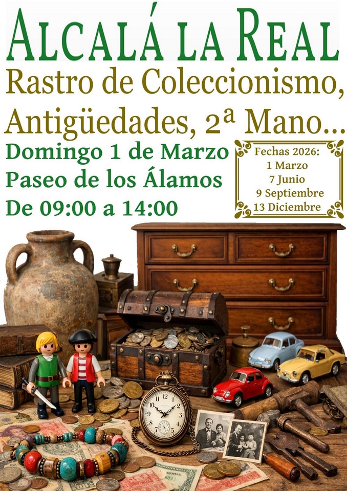Rastro de coleccionismo y antigüedades 
