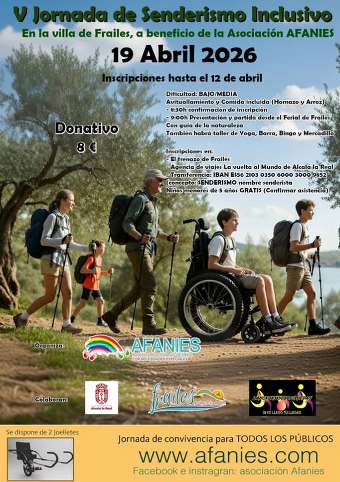 V Jornada de Senderismo Inclusivo