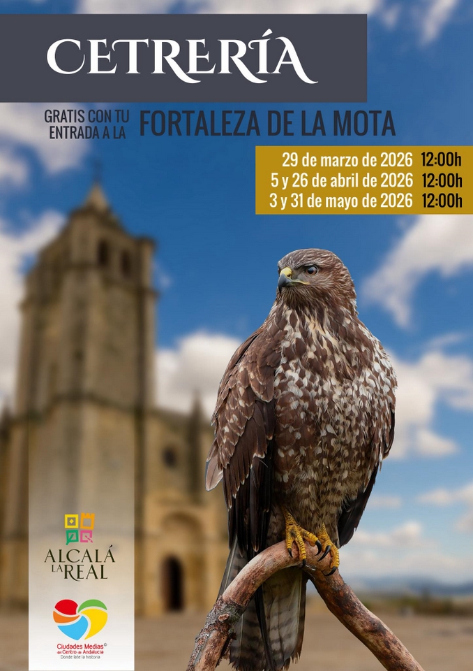 Taller de cetrería en la Fortaleza de la Mota