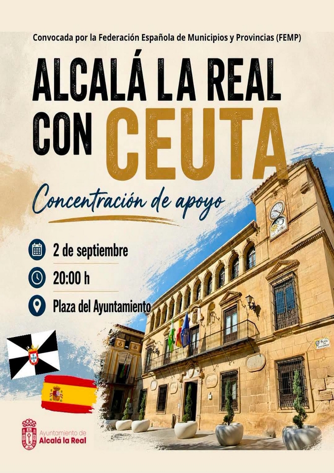 Concentración de apoyo a Ceuta