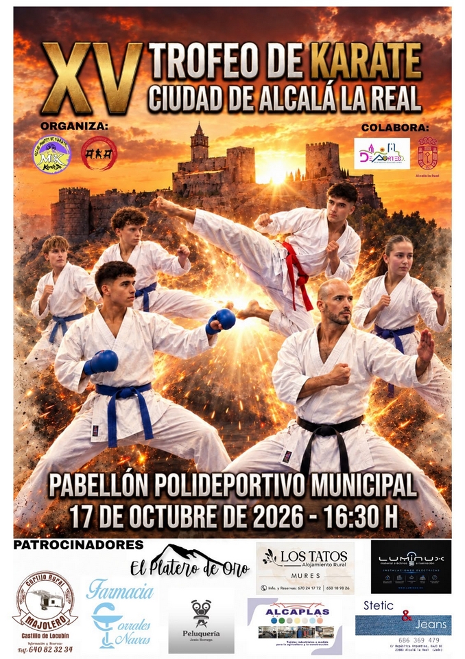 XV Torneo de Karate Ciudad de Alcalá la Real