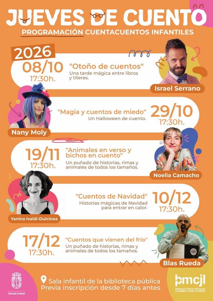 Jueves de cuentos en la Biblioteca