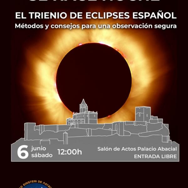 Charla sobre el Trienio de Eclipses Español
