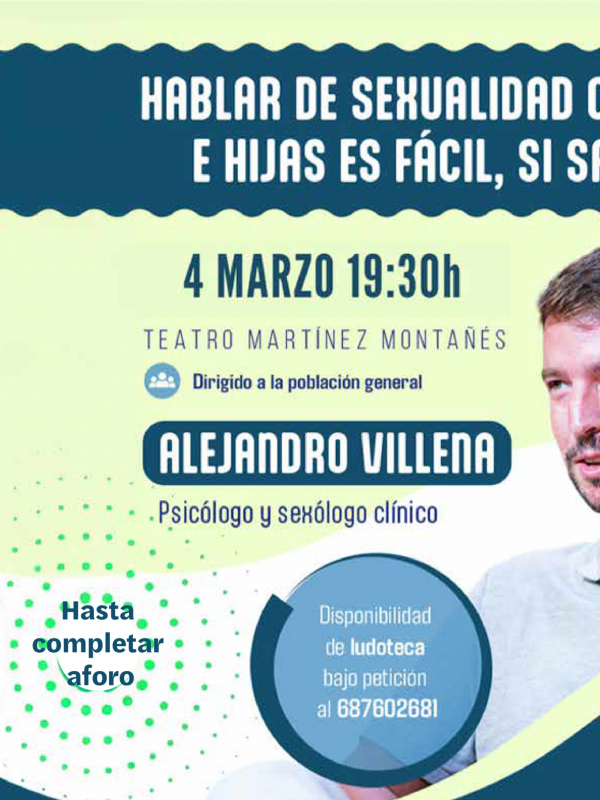 Charla sobre sexualidad con Alejandro Villena