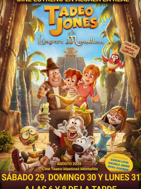 Cine: Tadeo Jones y la lámpara maravillosa