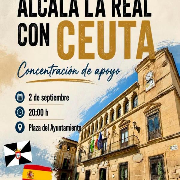 Concentración de apoyo a Ceuta