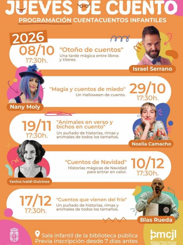 Jueves de cuentos en la Biblioteca