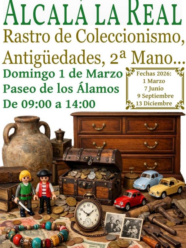 Rastro de coleccionismo y antigüedades 