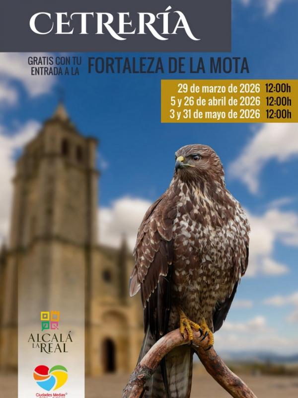 Taller de cetrería en la Fortaleza de la Mota