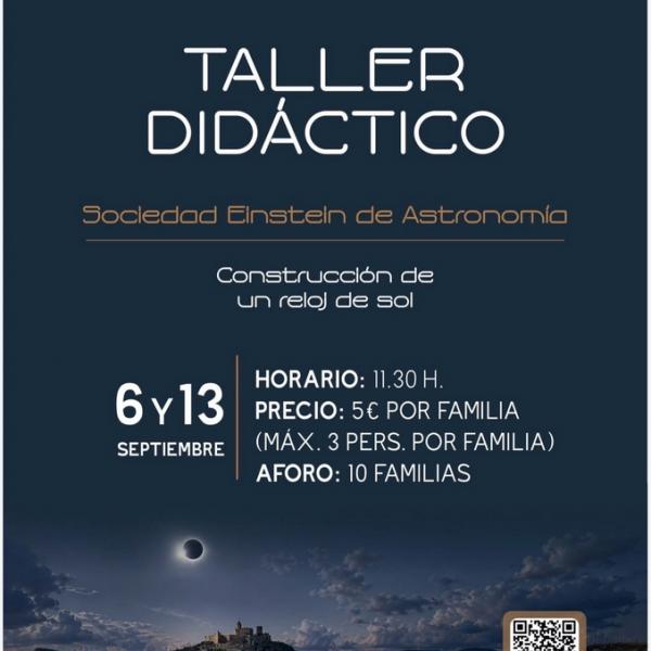 Taller didáctico de construcción de reloj de sol