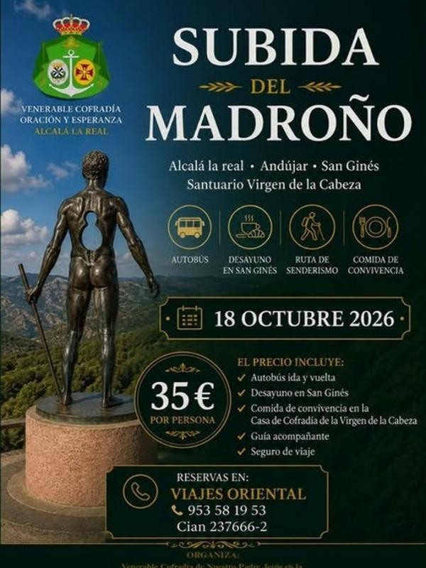 Viaje a Andujar: Subida del Madroño